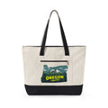 Oregon Trail-er (Zippered Canvas Tote)