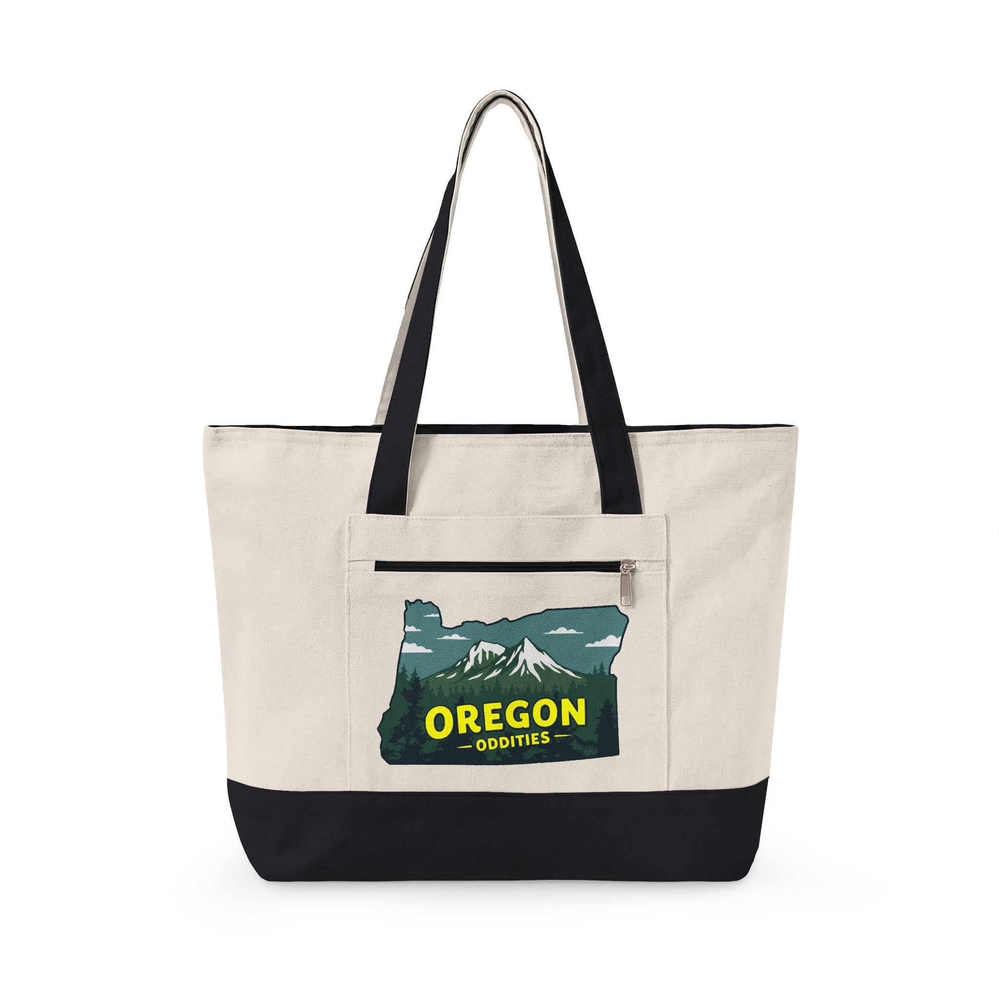Oregon Trail-er (Zippered Canvas Tote)