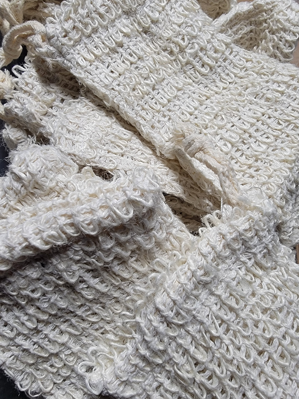 Cotton-Linen Soap Bag