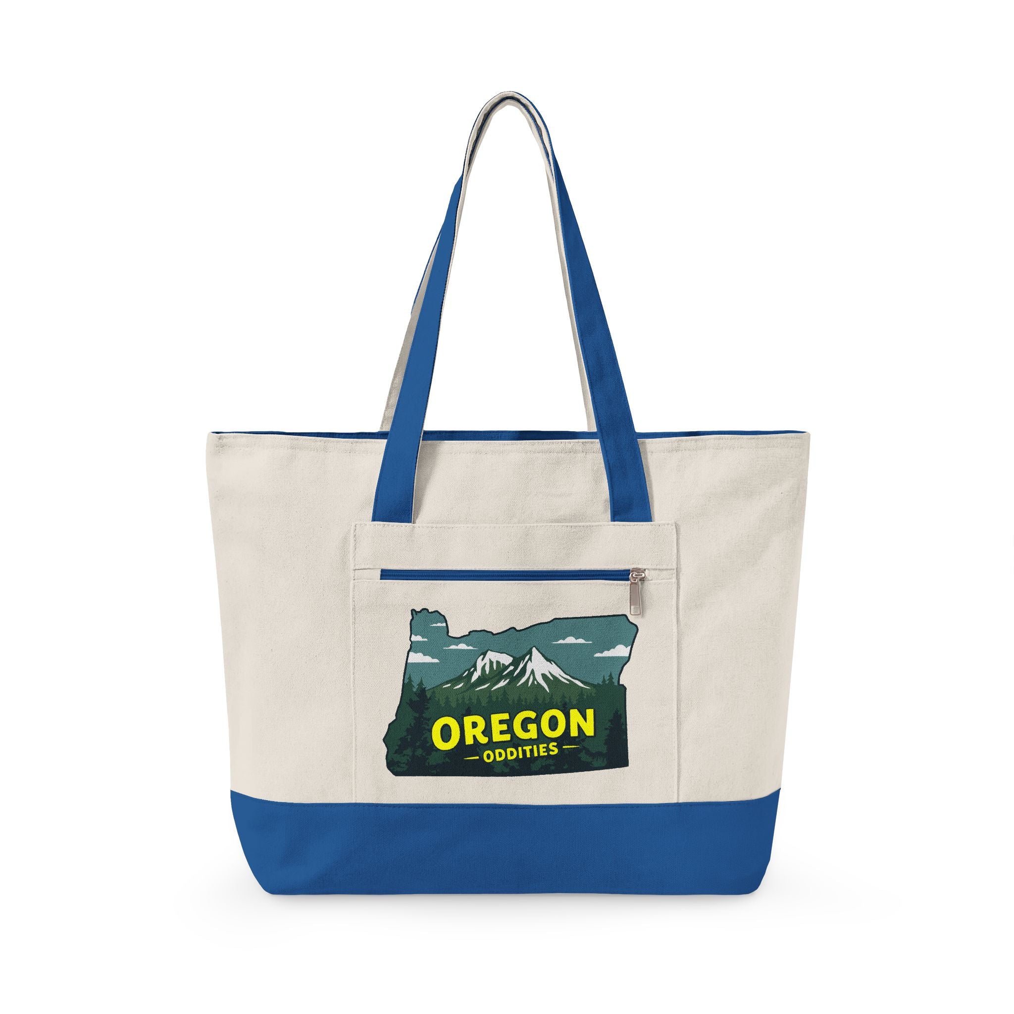 Oregon Trail-er (Zippered Canvas Tote)