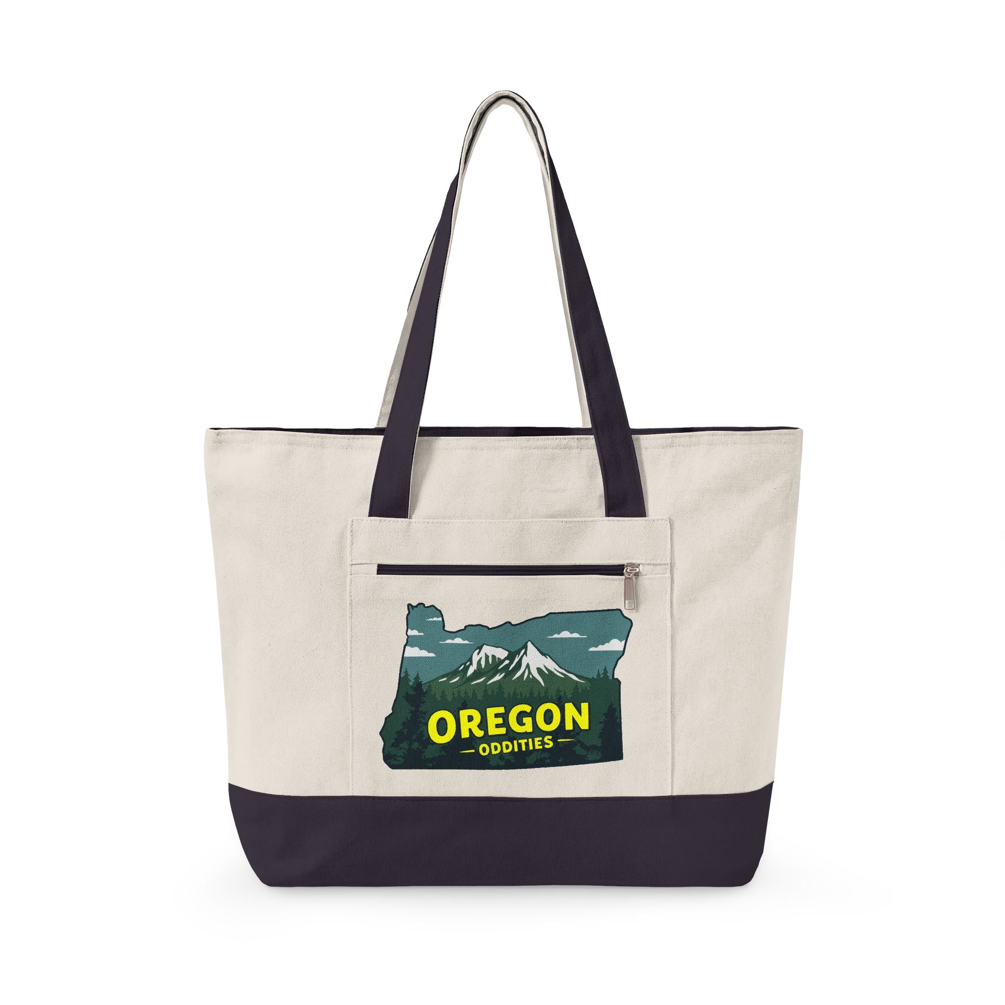 Oregon Trail-er (Zippered Canvas Tote)