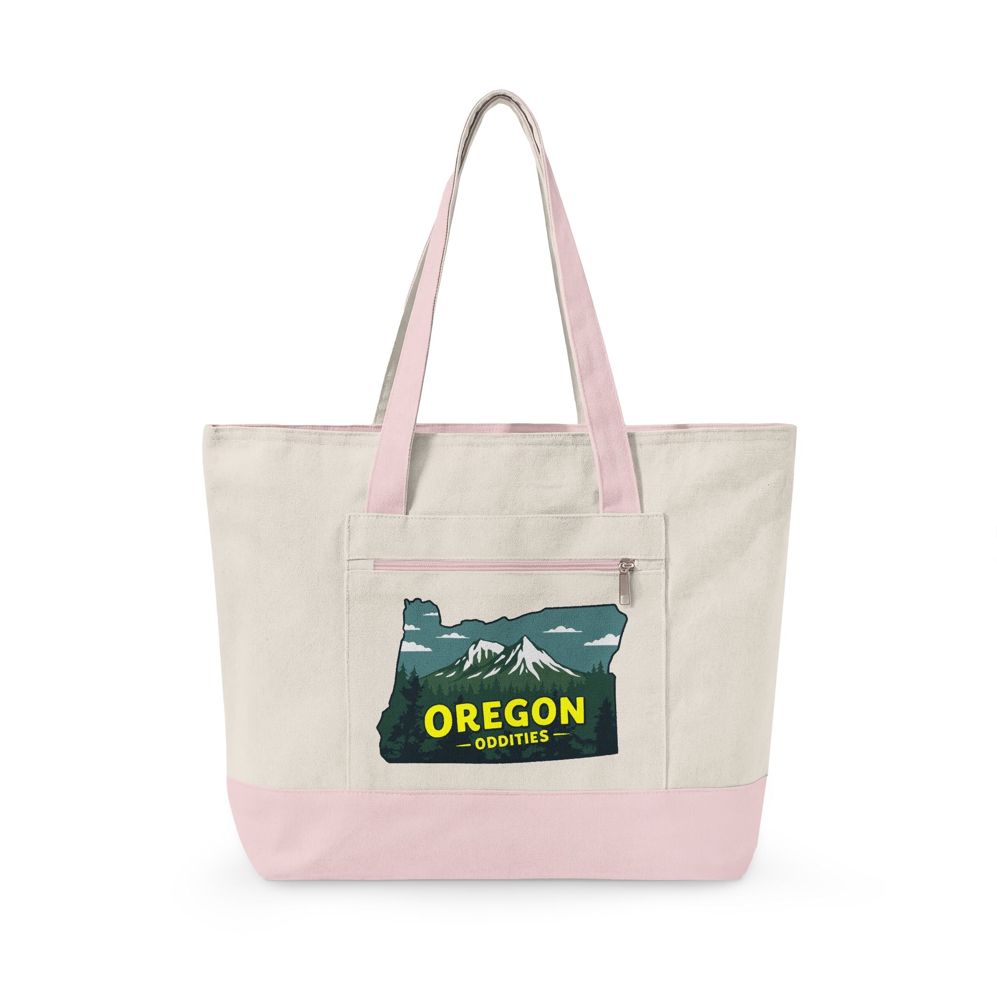 Oregon Trail-er (Zippered Canvas Tote)